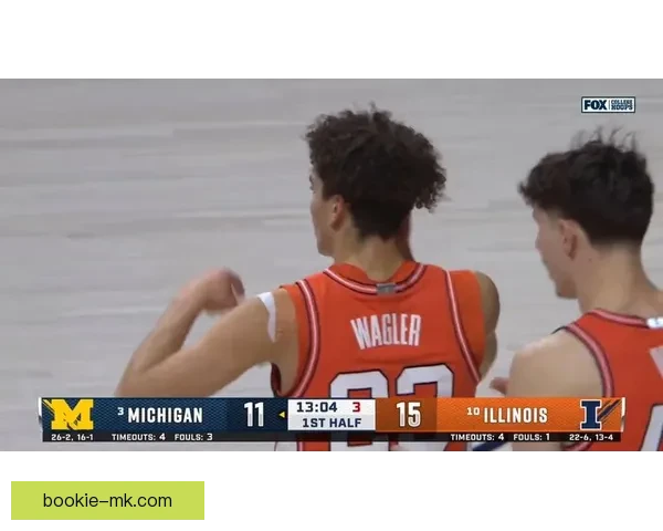 康涅狄格大学力克伊利诺伊基顿瓦格勒独得二十分助球队取胜